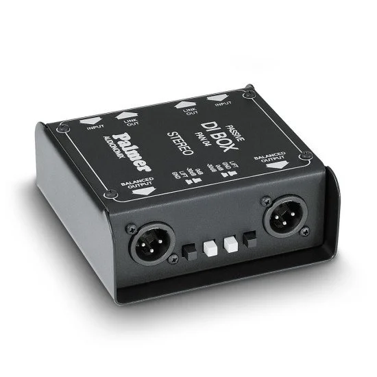 Palmer DI BOX 2 channel passive PAN 04 | Acessórios Áudio | Loja