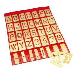 Adam Hall Stencil Set 5802