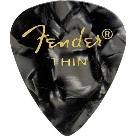 Fender PALHETA 351 Premium Thin Black Moto