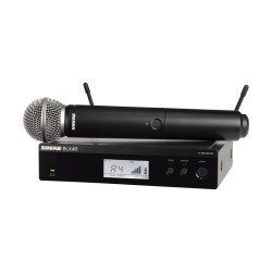 Shure SISTEMA MICROFONE MÃO BLX24RE/SM58 H8E