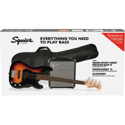 Squier Pack Affinity Seried Precision Bass PJ LRL 3TS