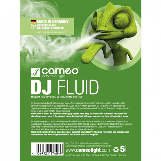Cameo LIQUIDO FUMO DJ FLUID 5L