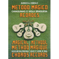 Eurico Cebolo LIVRO Metodo Magico Cavaquinho Acordes