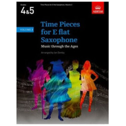 ABRSM LIVRO Time Pieces For E Flat Saxophone   Volume 1