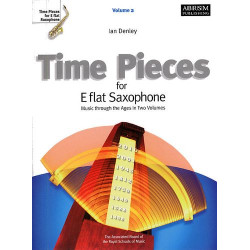 ABRSM LIVRO Time Pieces For E Flat Saxophone   Volume 2