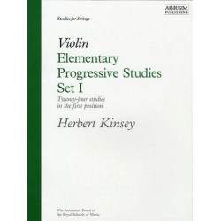 ABRSM LIVRO Violin Elementary Progressive Studies Set 1