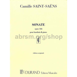 ABRSM LIVRO Camille Saint Saens: Sonata, Op. 166