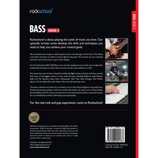 Rockschool LIVRO Bass Grade 4
