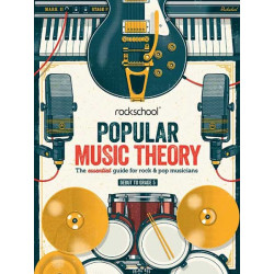 Rockschool LIVRO Popular Music Theory Guidebook (Grades Debut 5)