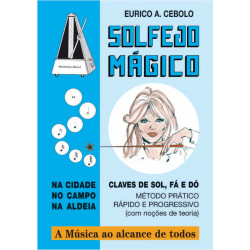 Eurico Cebolo LIVRO Solfejo Magico c/ CD