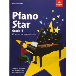 ABRSM LIVRO ABRSM Piano Star, Grade  1