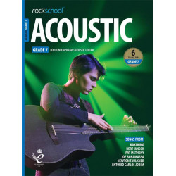 Rockschool LIVRO Acoustic Grade 7 2019