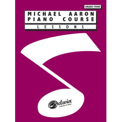 Alfred Music LIVRO Michael Aaron Piano Course Lessons Grade 4