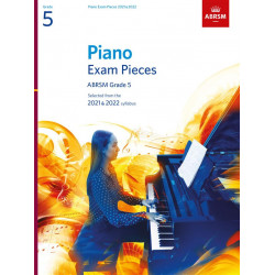 ABRSM LIVRO Piano Exam Pieces 2021&2022 Grade 5