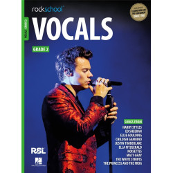 Rockschool LIVRO Vocals Grade 2 2021