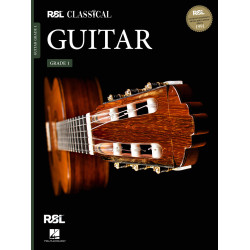 RSL LIVRO Classical Guitar Grade 1 2022