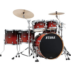 Tama Starclassic Performer 5pc DCF Dark Cherry Fade ZS