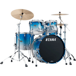 Tama Starclassic Walnut/Birch 3pc MBI Molten Blue Ice Fade