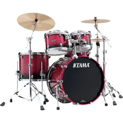 Tama Starclassic Walnut/Birch 3pc MDR Molten Dark Raspberry Fade