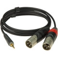 Klotz CABO AUDIO AY9 0300 3m Mini Jack/2 XLR