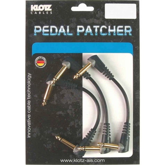 Klotz CABO PATCH PP AJJ0015 0,15m Jack/Jack (3 Pack)