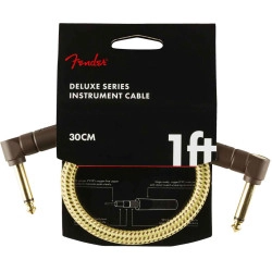 Fender CABO PATCH Deluxe Series 0,3m Jack/Jack Tweed