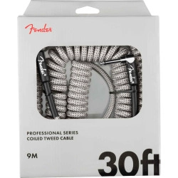 Fender Professional Coil 9m Jack/Jack WHT TWD