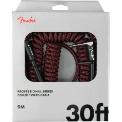 Fender Professional Coil 9m Jack/Jack RED TWD