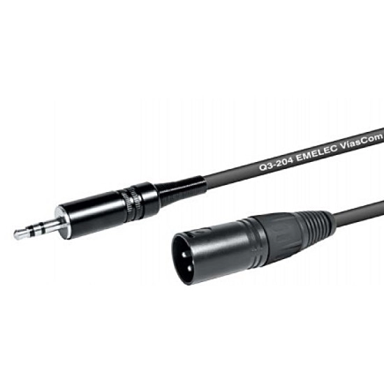 Emelec ViasCom CABO AUDIO 1m Jack 3,5 M Stereo/XLR M Unbalanced