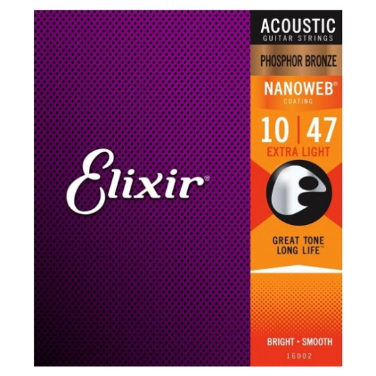 Elixir Nanoweb PB 10/47 Extra Light