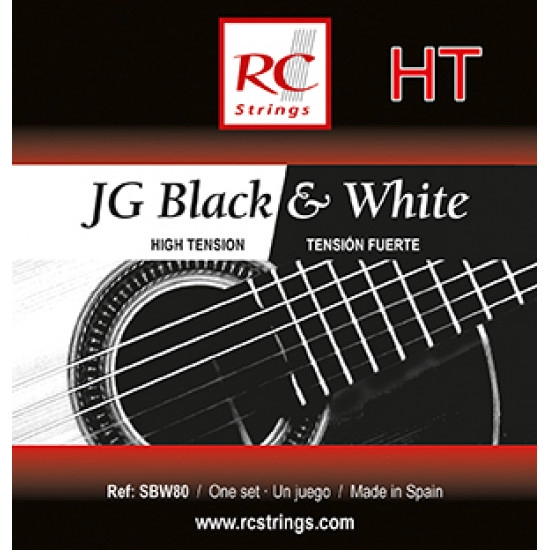 RC Strings SBW80 JG Black & White