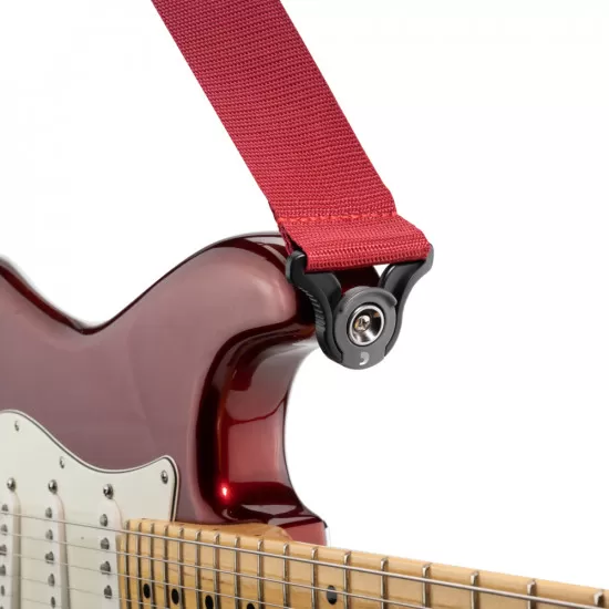 Planet Waves Auto Lock Polypro Red PWSAL401