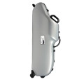 BAM Hightech Baritone Sax Case   Metallic Silver