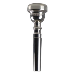 PT 50 - Tuba Mouthpiece - American Shank - Silver