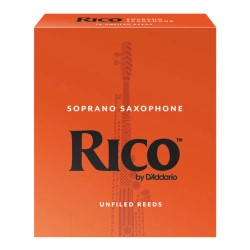 Daddario Rico by D'Addario Saxofone Soprano 3.0 (10 Un)