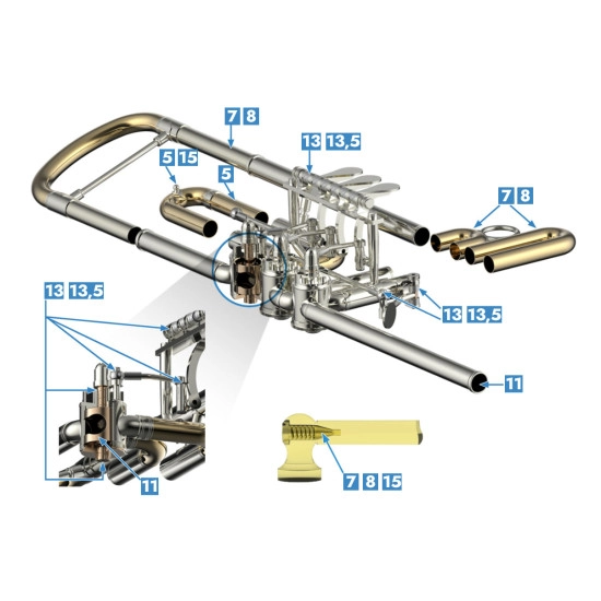 JM Bearing & Linkage Oil No.13,5 Synthetic 30ml