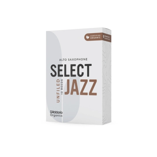 Daddario Organic Select Jazz Unfiled 2.0 Soft