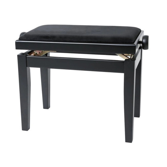 GewaPure BANCO PIANO REGULAVEL Deluxe Preto Mate