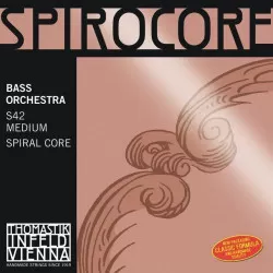 Thomastik SET CORDAS CONTRABAIXO 1/2 Spirocore Orchestra S42