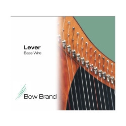 BOW BRAND CORDA HARPA CELTA 5ª oitava LA(A) BASS WIRE (Metal)