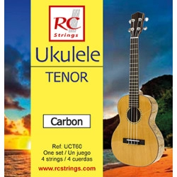 RC Strings SET CORDAS Ukulele UCT60 Tenor Carbon