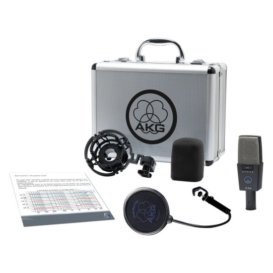 AKG MICROFONE CONDENSADOR C 414 XLS