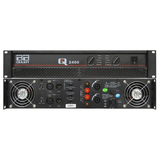 Studiomaster AMPLIFICADOR POTENCIA QX1300