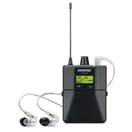 Shure SISTEMA MONIÇÃO P3TRA215CL