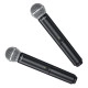 Shure SISTEMA MICROFONES MAO BLX288E/SM58 H8E