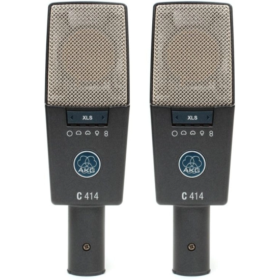 AKG MICROFONE CONDENSADOR C 414 XLS STEREO SET