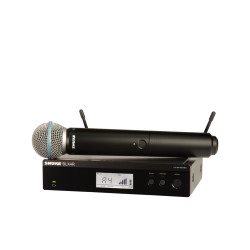 Shure SISTEMA MICROFONE MÃO BLX24RE/Beta 58 H8E