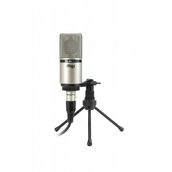 IK MULTIMEDIA MICROFONE CONDENSADOR iRig Mic Studio XLR