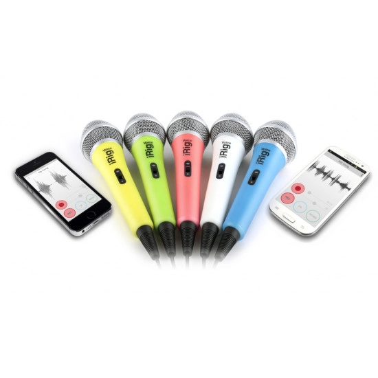 IK MULTIMEDIA MICROFONE CONDENSADOR iRig Voice White