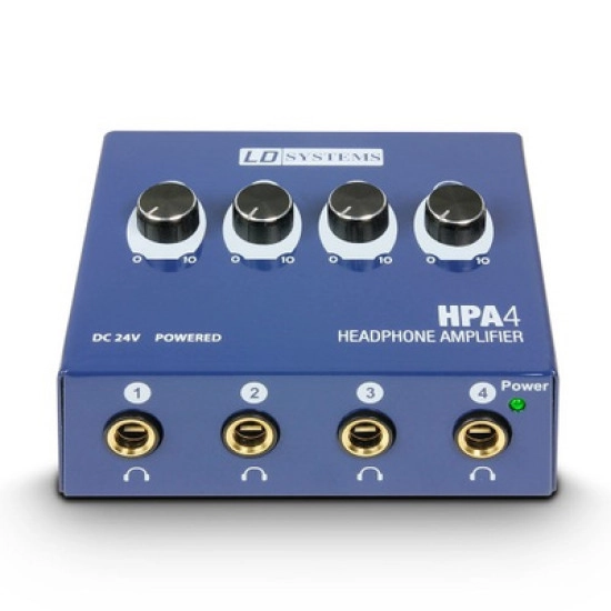 LD Systems PRÉ AMPLIFICADOR AUSCULTADORES HPA 4